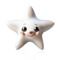 Starfish Cute Icon AI Generative png