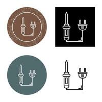 Soldering Iron Vector Icon