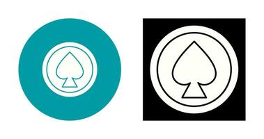 Unique Spade Vector Icon