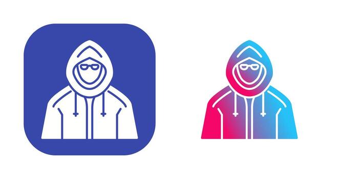 icono de vector de hacker