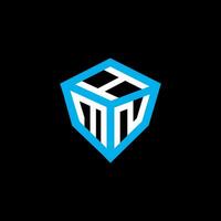 HMN letter logo vector design, HMN simple and modern logo. HMN luxurious alphabet design