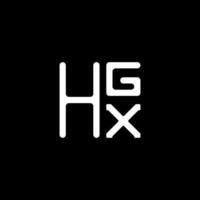 hgx letra logo vector diseño, hgx sencillo y moderno logo. hgx lujoso alfabeto diseño