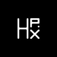 HPX letter logo vector design, HPX simple and modern logo. HPX luxurious alphabet design