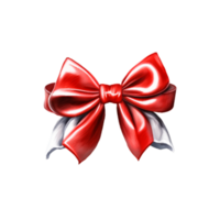 Bow Ribbon Set AI Generative png