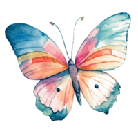 mariposa conjunto mosca ai generativo png