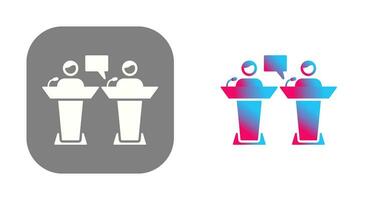 Debate Vector Icon