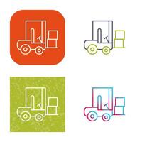 Forklifter Vector Icon