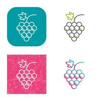 Grapes Vector Icon