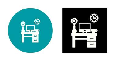 Work Table Vector Icon