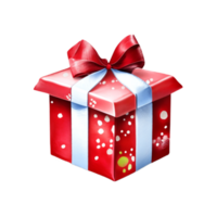 Gift Box Set AI Generative png