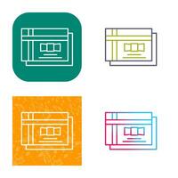 Gift Card Vector Icon