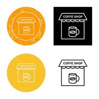 Coffee Shop Vector Icon