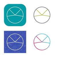 Pie Chart Analysis Vector Icon