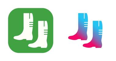 Gardening Boots Vector Icon