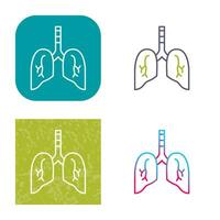 Lung Vector Icon