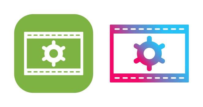 Unique Web Optimization Vector Icon