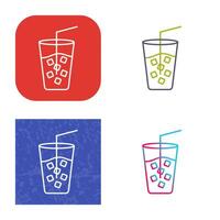 Cold Drink Vector Icon