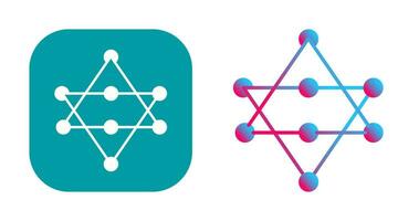 Unique Networks Vector Icon