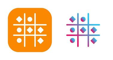 Tic Tac Toe Vector Icon