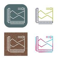 Spline Chart Vector Icon