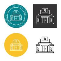 Tax Office Vector Icon