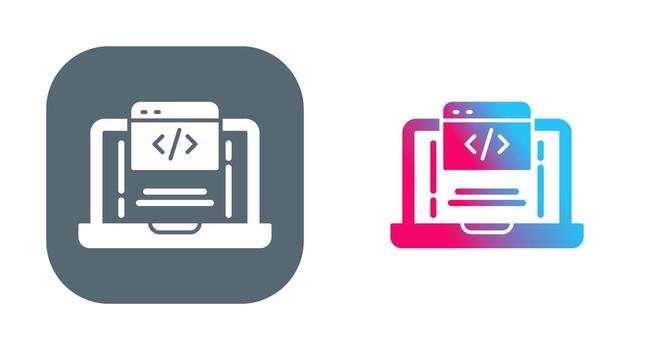 Coding Vector Icon