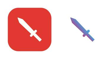 Unique Sword Vector Icon