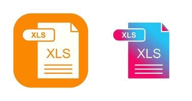 XLS Vector Icon