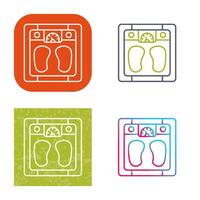 Weighing Scale Vector Icon