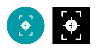 Unique Focus Vertical Vector Icon