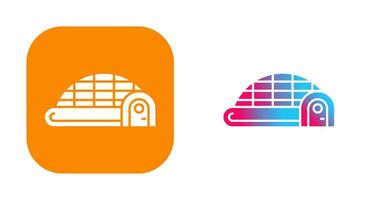 icono de vector de iglú