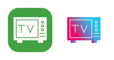 icono de vector de tv