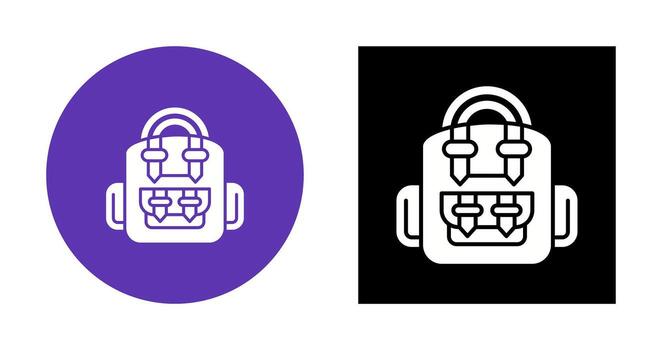 Backpack Vector Icon