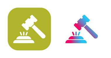 Gavel Vector Icon