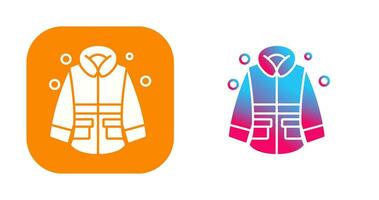 Winter Jacket Vector Icon