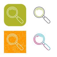 Magnifiying Glass Vector Icon