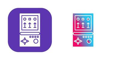 Unique Brick Game Vector Icon