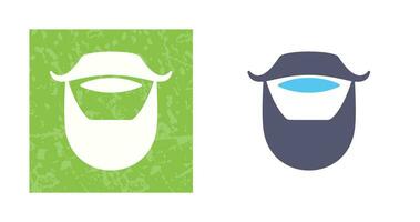 Beard and Moustache Vector Icon