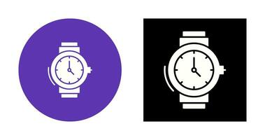 icono de vector de reloj de pulsera