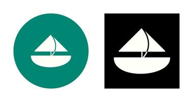 Small Yacht Vector Icon