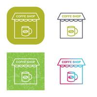 Coffee Shop Vector Icon