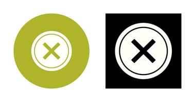 Do Not Cross Vector Icon
