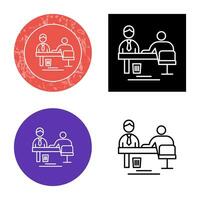 Evaluating work Vector Icon