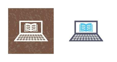 Unique Online Books Vector Icon