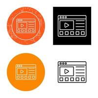 Online Tutorials Vector Icon