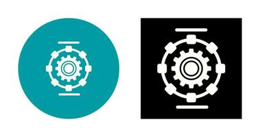 Automated Process Vector Icon