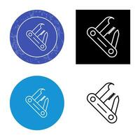 Swiss Army Knife Vector Icon