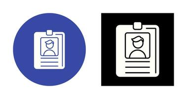 Id Card Vector Icon