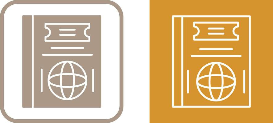 Passport Vector Icon