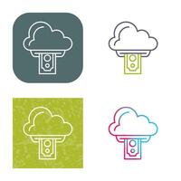 Cloud Computing Vector Icon